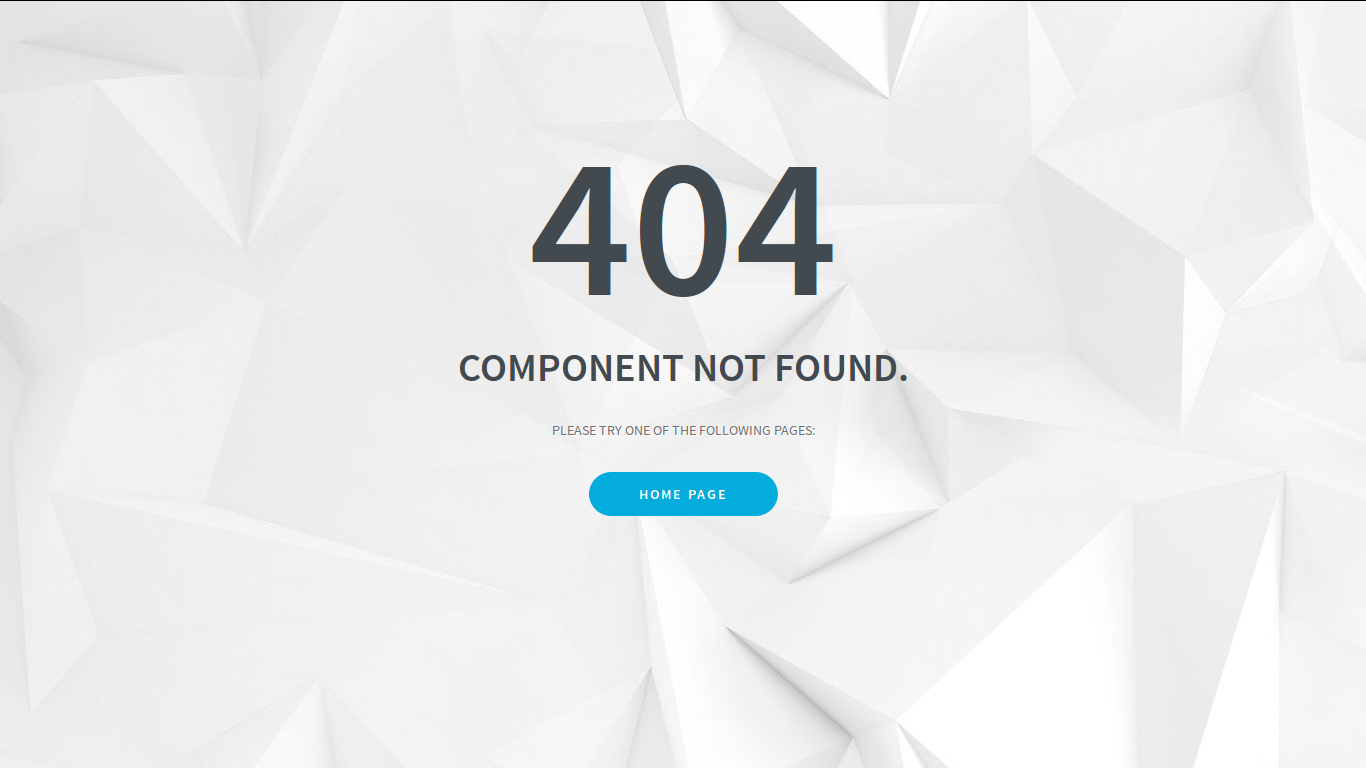 error page
